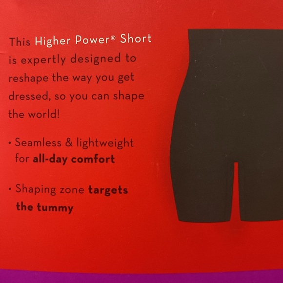 SPANX Higher Power Short in Black NWT - Picture 8 of 9